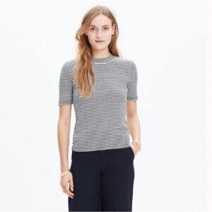 Madewell Lo Fi Tee in Mini Stripe